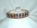 Tell me more about Metal bangle / kada for adults with stone work (BLKA002)