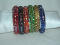 Fancy metal bangles / kada for adults, size 2/8 XL (BLKD07)