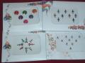 4 packs of assorted bindis with bead work (BIASRS03)