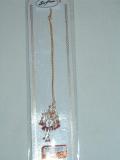Tell me more about Indian fashion maang tika w/ red/clear stones (MTSF002)