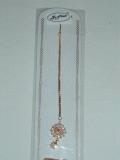 Tell me more about Traditional Indian maang tika in gold color (MTSF003)