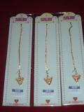 Tell me more about Indian fashion maang tika in gold color (MTSJ001)