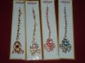 Tell me more about Indian fashion mang tika w/ colored stones (MTSU006)