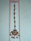Indian fashion mang tika w/ dark red stones (MTSU008)