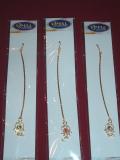 Tell me more about Traditional Indian gold colored maang tika (MTVI001)