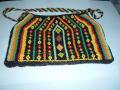 Handmade bead purse with zipper (BG50001)