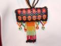 Handmade bead pendant necklace with earrings (NS10001)