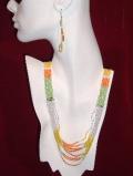 Handmade beaded necklace set (NS15101)