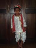 Indian children wear, White Dhoti Kurta for Janmashtmi (DK20002) Indian children wear, White Dhoti Kurta for Janmashtmi (DK20002)