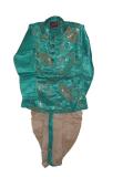 Traditional dhoti kurta for boys in blue & cream (DK54003) Traditional dhoti kurta for boys in blue & cream (DK54003)