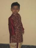 Maroon & Cream Readymade Dhoti Kurta for Kids (DK54005)