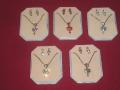 Tell me more about Gold finish necklace set with colored stones (FJSJ0110002)