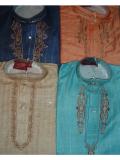 Tell me more about Cotton dhoti kurta /w embroidery for infants (KP23002)