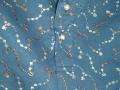 Cotton embroidered kurta pajama in dark blue color (KP29503)