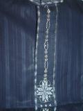 Dark Blue Striped Cotton Kurta Pajama for 4 Year Old (KP35003)