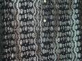 Black & silver Indian kurta pajama w/ dupatta (KP46504)