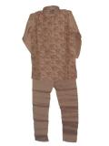 Light brown Jodhpuri Jamawar kurta for boys (KP50003)