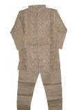 Boys Jodhpuri Jamawar Kurta Pajama in Light Gold (KP50004) Boys Jodhpuri Jamawar Kurta Pajama in Light Gold (KP50004)