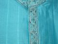 Blue striped kurta pajama with embroidery (KP55009)