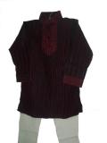Tell me more about Boys Kurta Pajama in Maroon & Black, Indian Party Wear (KP55018)