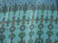 Gorgeous french crepe blue printed kurti / tunic (KR20012)