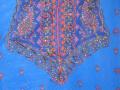 Dark blue georgette Indian kurti/top with sequin work (KR30016)