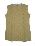 Tell me more about Cotton sleeveless kurti/Indian tunic for women (KRSB10001)