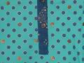 Turquoise cotton kurta/Indian tunic for women (KRSB10015)