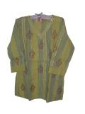 Cotton kurta/Indian kurti with block print (KRSB10021)