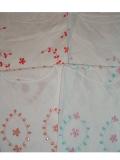 White cotton Indian kurti/tunic with embroidery (KRSB10027)
