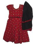 Tell me more about Indian dress, Traditional gujarati lacha w/ heavy work (GL0803)