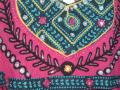 Dandiya outfit, Gujarati lacha in pink cotton (GL1010)
