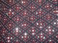 Black & red traditional Gujarati lacha (GL1106)