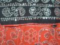 Garba outfit, colorful Indian lacha w/ bells, for girls (GL1112)