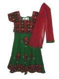Tell me more about Traditional cotton chaniya choli/lacha for kids (GL1115)