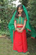 Rajasthani Chaniya Choli in Green & Red w/ Mirror Work (GL1202)
