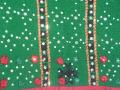 Rajasthani Chaniya Choli in Green & Red w/ Mirror Work (GL1202)