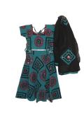 Kids garba outfit, Traditional cotton gujrati lacha (GL1204)