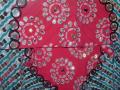 Pink & white bandhni print chaniya choli for garba (GL1301)