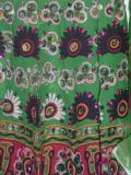 Indian Dance Dress, Colorful, Cotton Kids Lacha Outfit (GL1402)