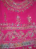 Kids Lehenga, Fuchsia lehenga choli with zari work (LC1205)