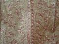 Silk blend gold lehnga choli /w heavy embroidery (LC1601)
