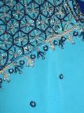 Lehenga choli in blue with zari work (LC2606)