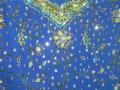 Indian blue & green lehenga choli /w stone & zari work (LC2616)