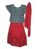Brocade & Bead Work Ghagra Choli for 1 Yr Old Baby Girl (LC2619) Brocade & Bead Work Ghagra Choli for 1 Yr Old Baby Girl (LC2619)
