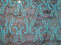 Stunning blue & grey lehenga choli w/ bead work (LC2622)
