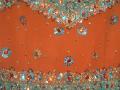 Dark orange lehanga choli w/ stone & sequin work (LC2804)