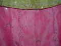 Pink & green embossed lehanga choli with dupatta (LC2809)