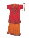 Kids Ghagra, Exquisite lehenga choli w/ zardozi work (LC2902) Kids Ghagra, Exquisite lehenga choli w/ zardozi work (LC2902)