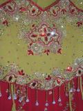 Exquisite red & gold lehenga choli for girls (LC3007)